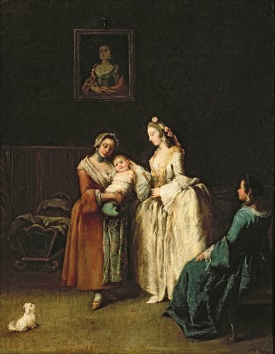 La Nodriza de Pietro Longhi